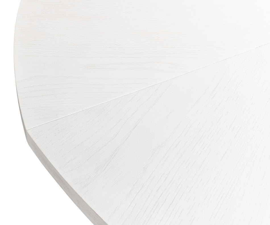 American Home Furniture | Sarreid - Tower Jupe Dining Table Lg Working White