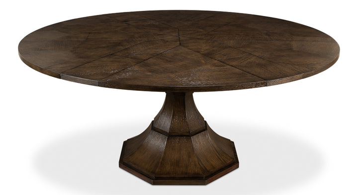 American Home Furniture | Sarreid - Giselle Jupe Table Med - Artisan Grey