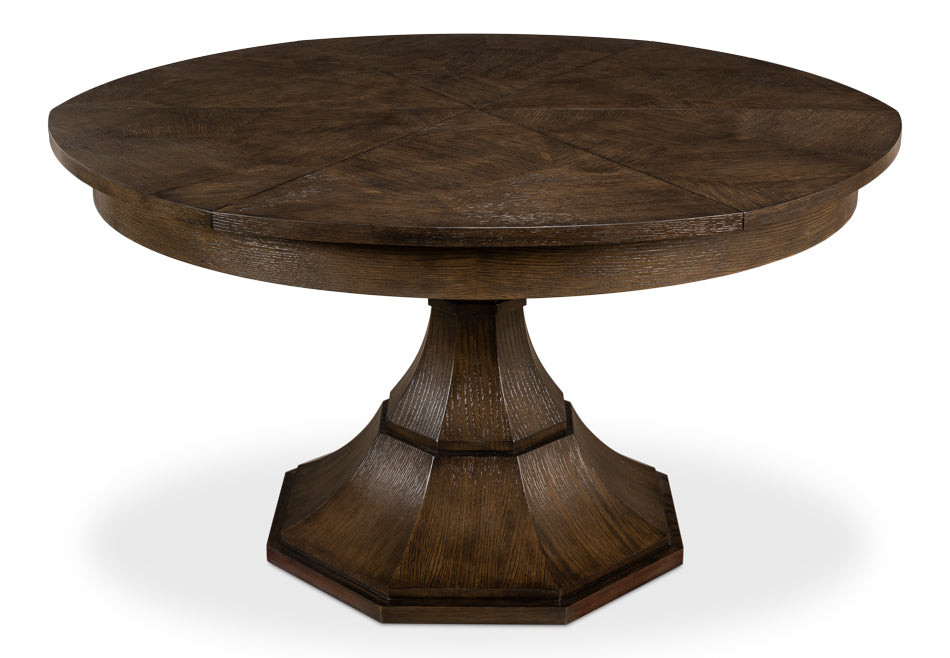 American Home Furniture | Sarreid - Giselle Jupe Table Med - Artisan Grey