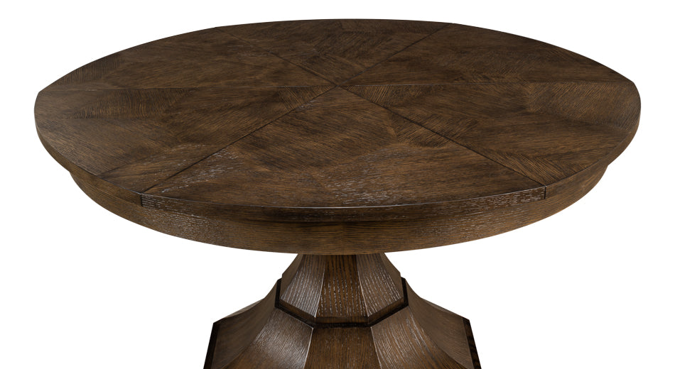 American Home Furniture | Sarreid - Giselle Jupe Table Med - Artisan Grey