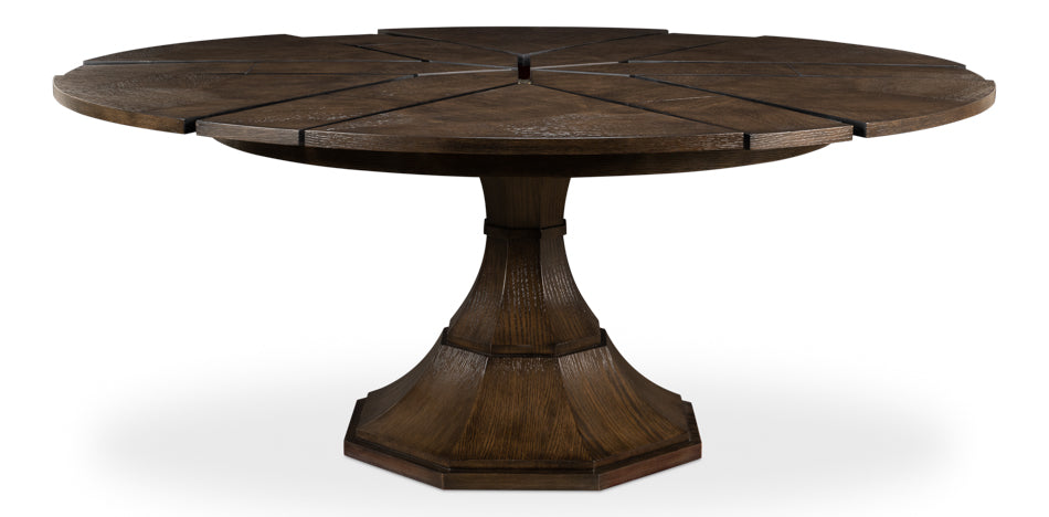 American Home Furniture | Sarreid - Giselle Jupe Table Med - Artisan Grey