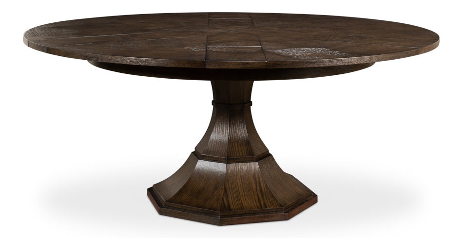 American Home Furniture | Sarreid - Giselle Jupe Table Med - Artisan Grey