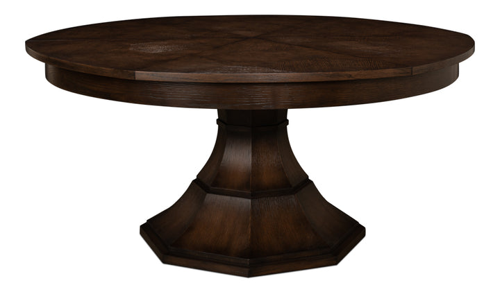 American Home Furniture | Sarreid - Giselle Jupe Table Med Burnt Brown Oak