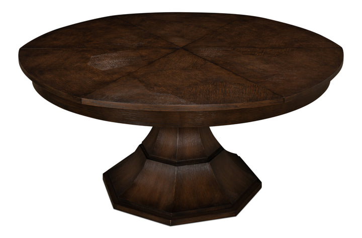 American Home Furniture | Sarreid - Giselle Jupe Table Med Burnt Brown Oak