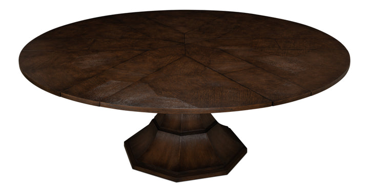 American Home Furniture | Sarreid - Giselle Jupe Table Med Burnt Brown Oak