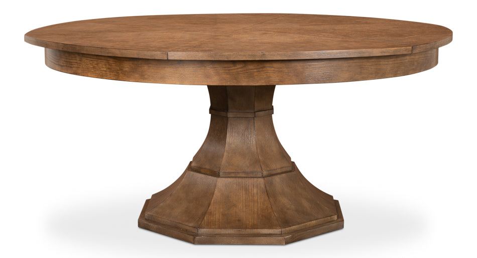 American Home Furniture | Sarreid - Giselle Jupe Table Med - Mink Finish