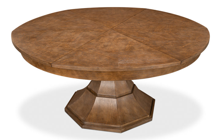 American Home Furniture | Sarreid - Giselle Jupe Table Med - Mink Finish