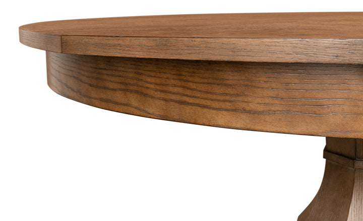 American Home Furniture | Sarreid - Giselle Jupe Table Med - Mink Finish