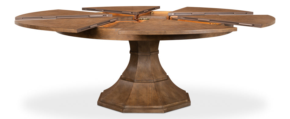 American Home Furniture | Sarreid - Giselle Jupe Table Med - Mink Finish