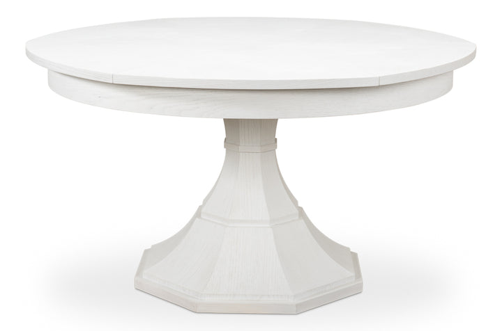 American Home Furniture | Sarreid - Giselle Jupe Table Med - Working White