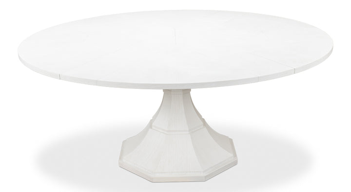 American Home Furniture | Sarreid - Giselle Jupe Table Med - Working White