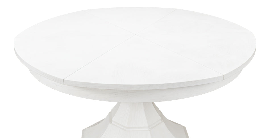 American Home Furniture | Sarreid - Giselle Jupe Table Med - Working White