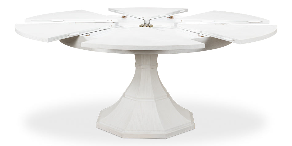 American Home Furniture | Sarreid - Giselle Jupe Table Med - Working White