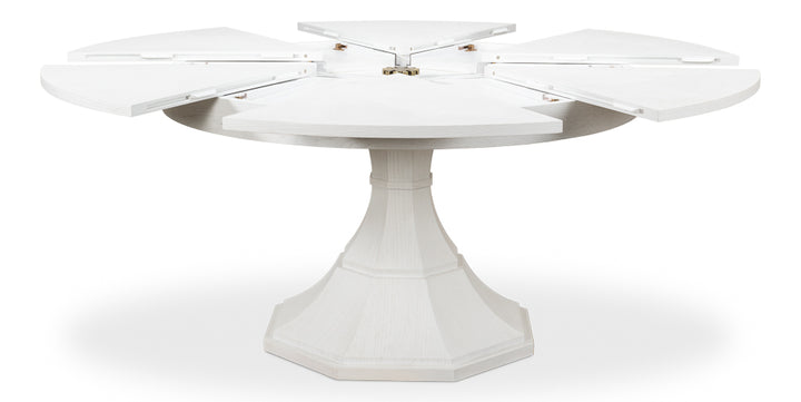 American Home Furniture | Sarreid - Giselle Jupe Table Med - Working White