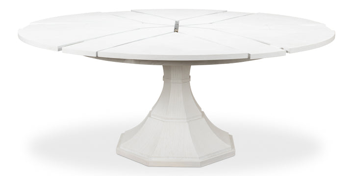 American Home Furniture | Sarreid - Giselle Jupe Table Med - Working White