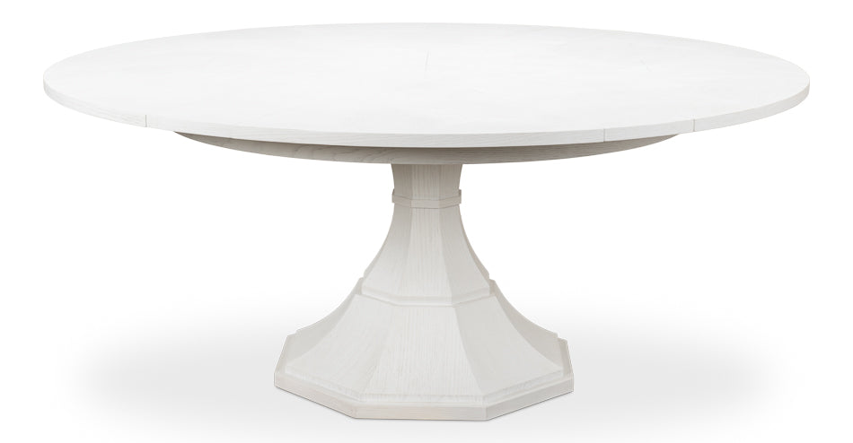 American Home Furniture | Sarreid - Giselle Jupe Table Med - Working White