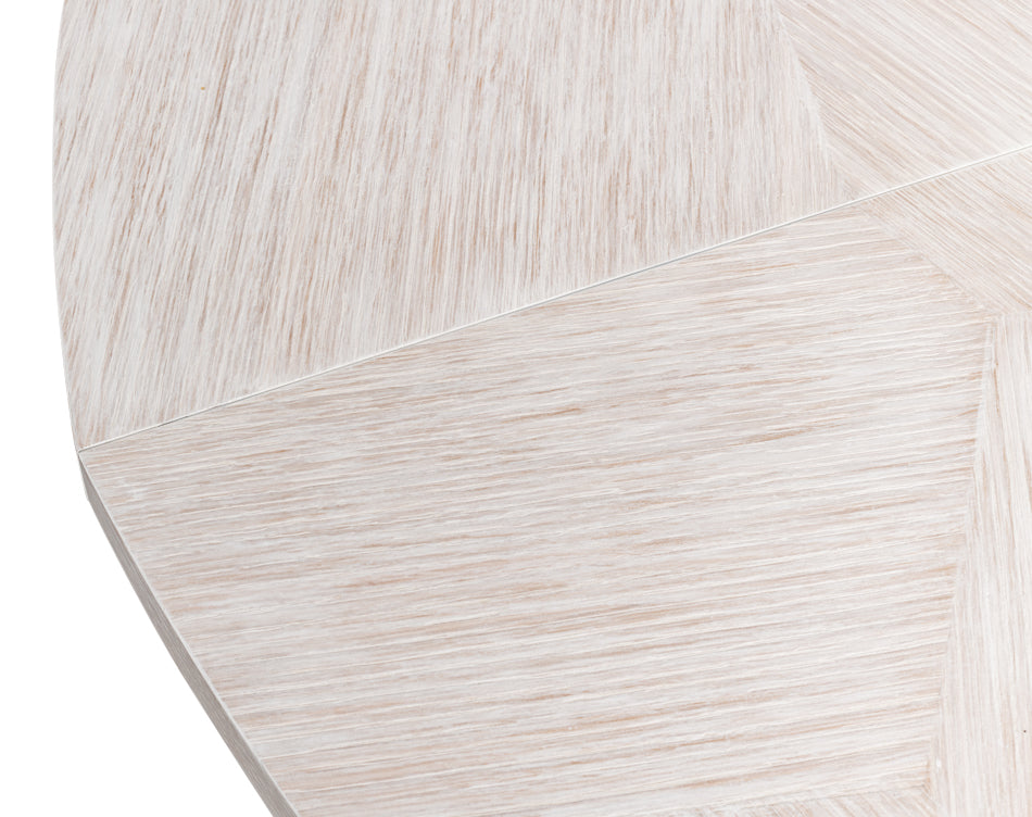 American Home Furniture | Sarreid - Giselle Jupe Table Med - Whitewash White 