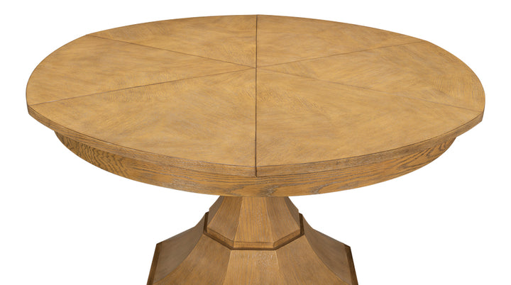 American Home Furniture | Sarreid - Casual Jupe Dining Table Heather Gry Med