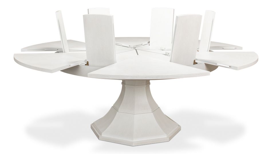 Giselle Jupe Dining Tbl Lg Working White