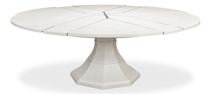 Giselle Jupe Dining Tbl Lg Working White