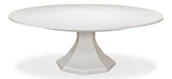 Giselle Jupe Dining Tbl Lg Working White