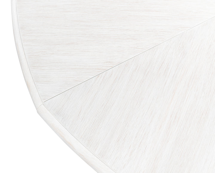 American Home Furniture | Sarreid - Soho Jupe Dining Table - Whitewash White 