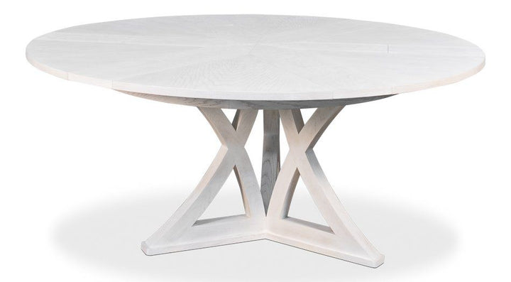 Casual Jupe Dining Table - Working Wht Md