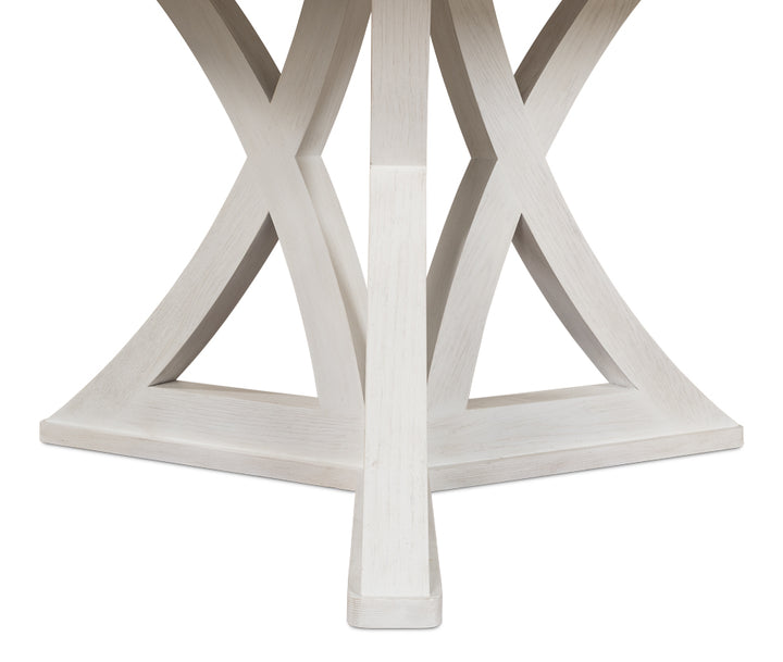 American Home Furniture | Sarreid - Casual Jupe Dining Table - Working Wht Md