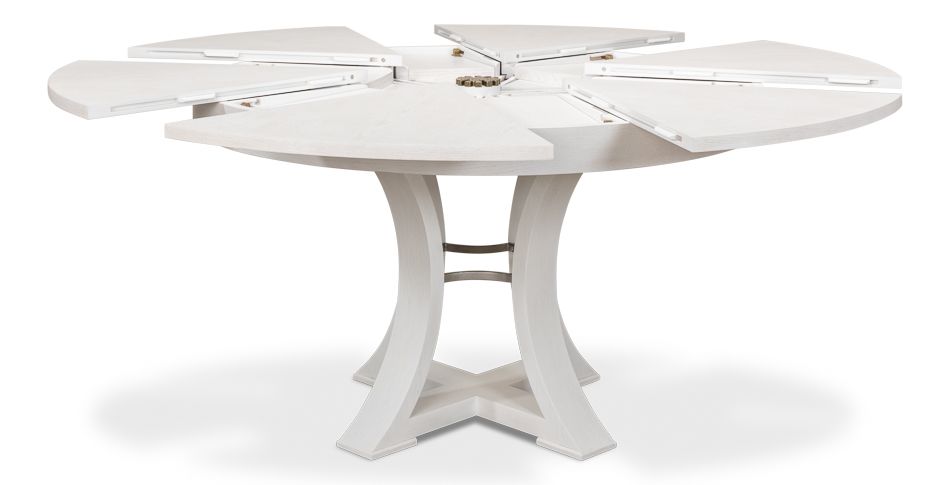 Monument Jupe Dining Tbl Med Work White