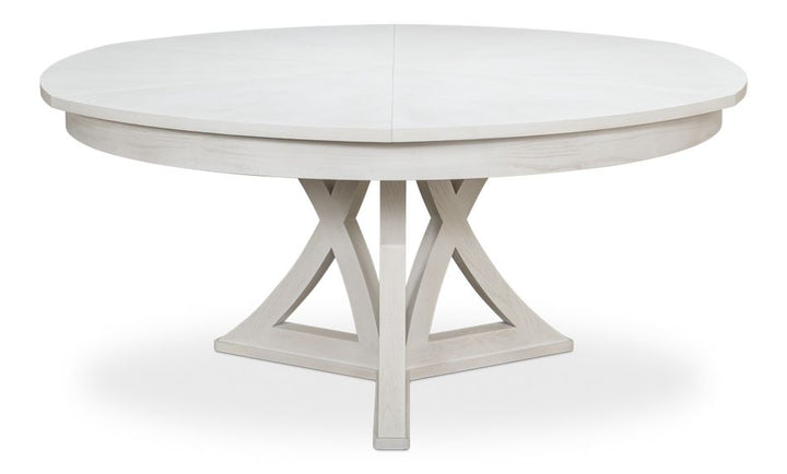 Casual Jupe Dining Table Working Wht Lg