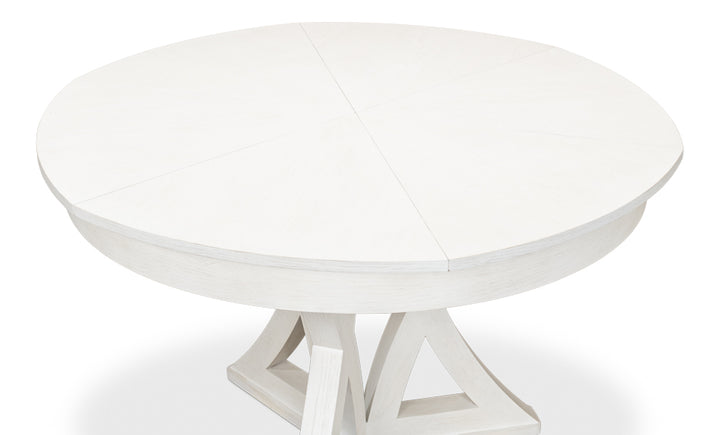 American Home Furniture | Sarreid - Casual Jupe Dining Table - Small Work Wht