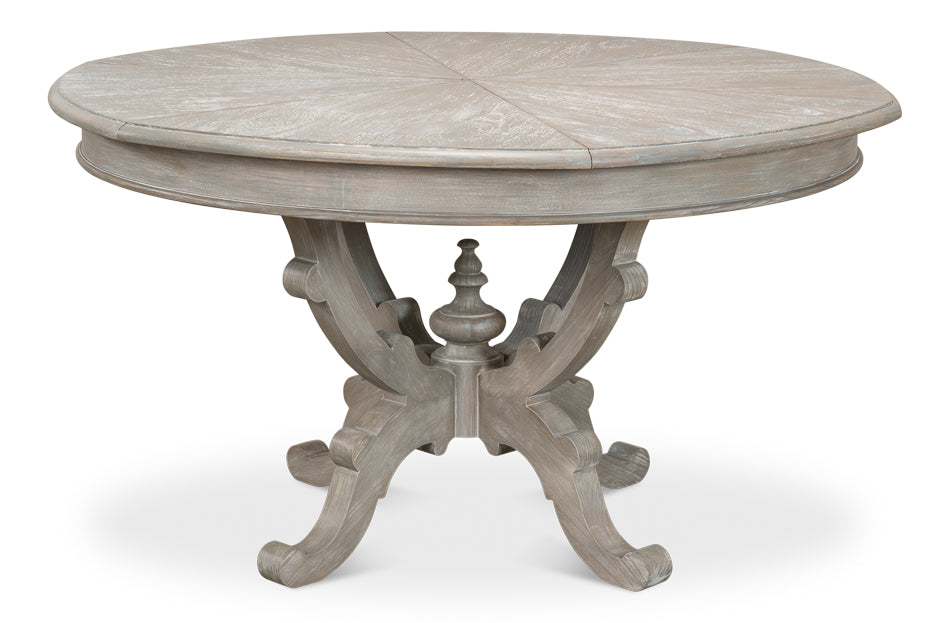 American Home Furniture | Sarreid - Arles Equestrian Jupe Dining Table