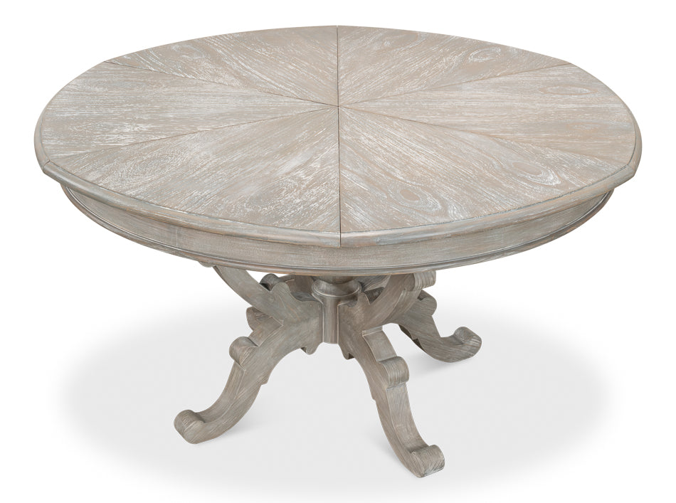 American Home Furniture | Sarreid - Arles Equestrian Jupe Dining Table