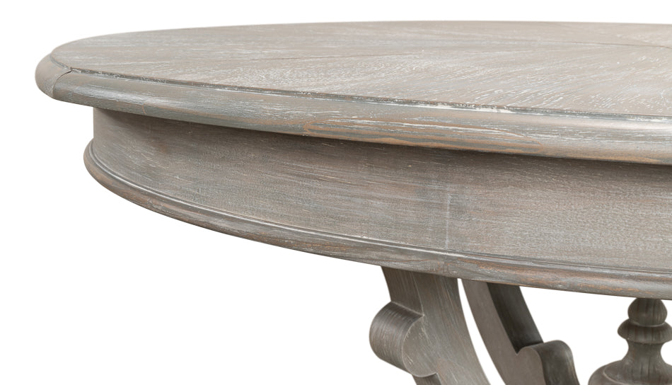 American Home Furniture | Sarreid - Arles Equestrian Jupe Dining Table