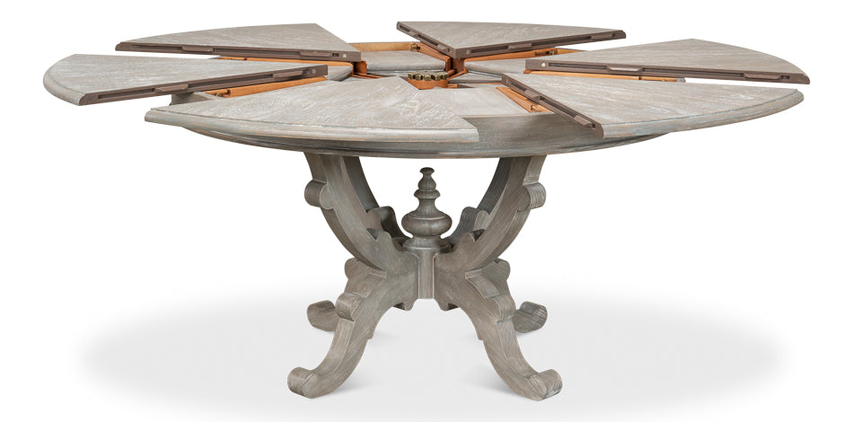 American Home Furniture | Sarreid - Arles Equestrian Jupe Dining Table