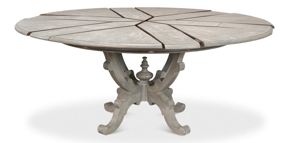 American Home Furniture | Sarreid - Arles Equestrian Jupe Dining Table