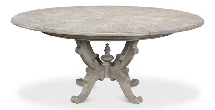 American Home Furniture | Sarreid - Arles Equestrian Jupe Dining Table