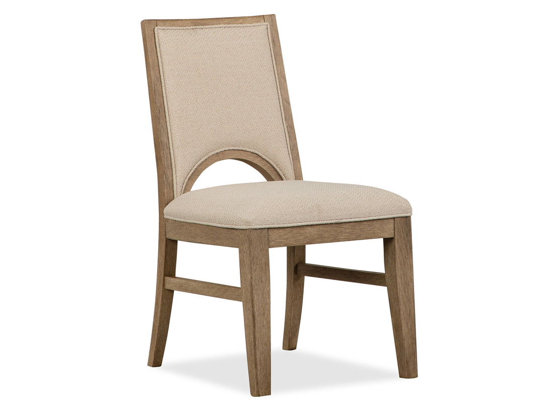 Tristan Swiss Coffee Upholstered Side Chair - Set of 2 - D5878-64