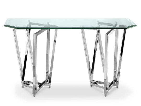 Lenox Square Acadia White Rectangular Sofa Table - T3790-73