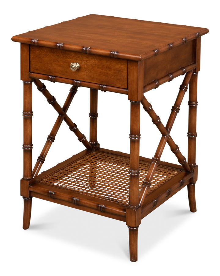 American Home Furniture | Sarreid - Far East Lamp Table