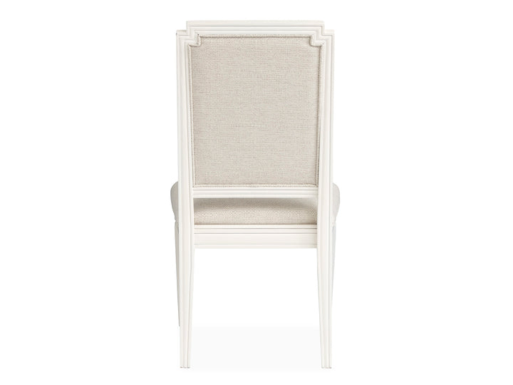 Willowbrook Egg Shell White Upholstered Side Chair - Set of 2 - D5324-63