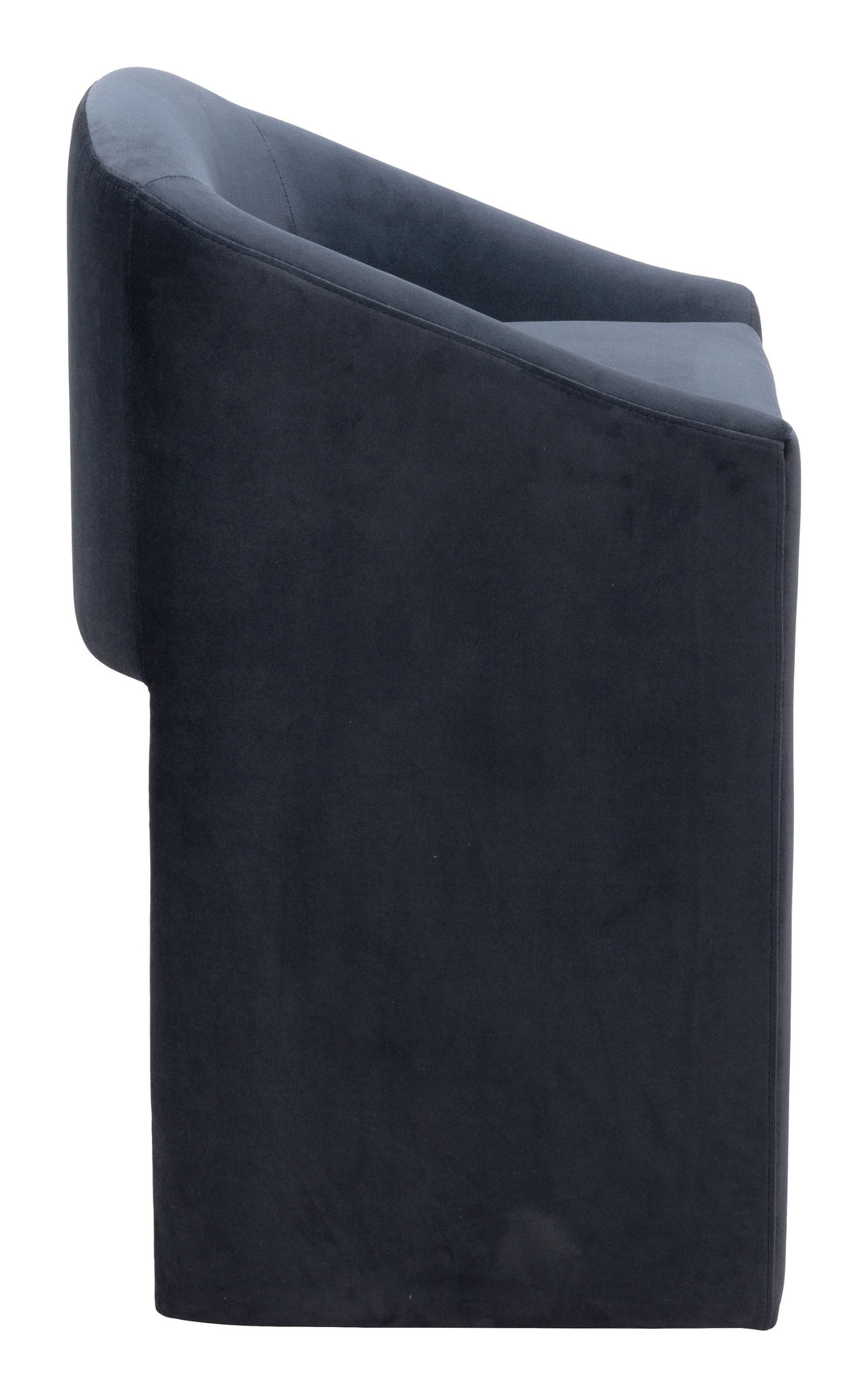 Emas Counter Stool Midnight Gray - AmericanHomeFurniture