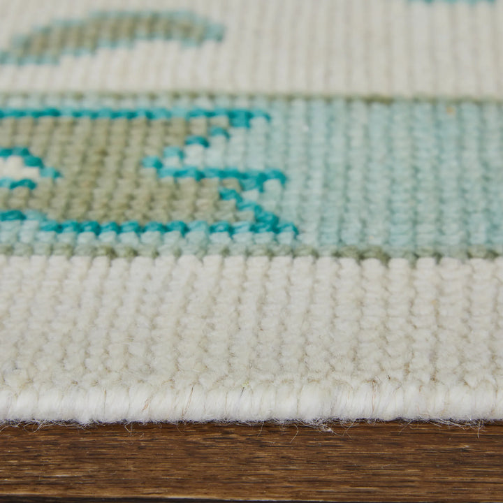 Rectangle/Ivory-Green