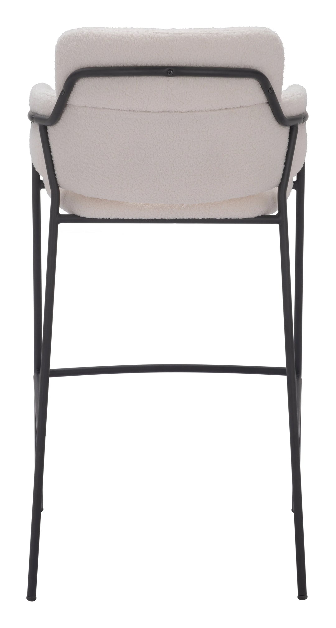 Marcel Barstool (Set of 2) Cream - AmericanHomeFurniture