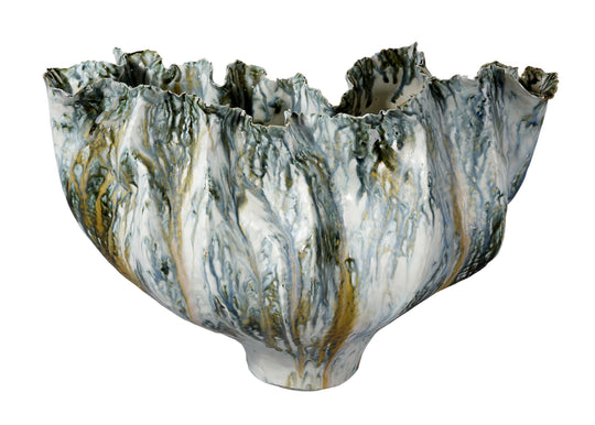 Jamie Young Beluga Ceramic Decorative Vase VASES, JARS, + BOTTLES