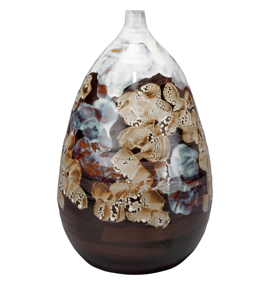 Collage Ceramic Decorative Vase, Large - AmericanHomeFurniture