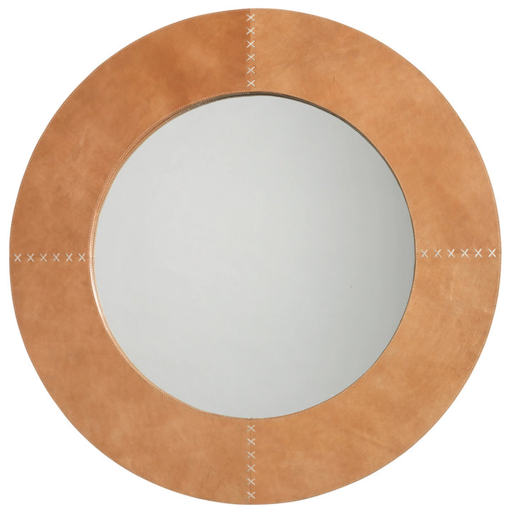 Round Cross Stitch Mirror - AmericanHomeFurniture