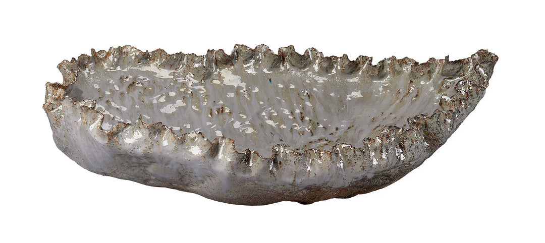 Crustacean Ceramic Decorative Bowl, Large - AmericanHomeFurniture