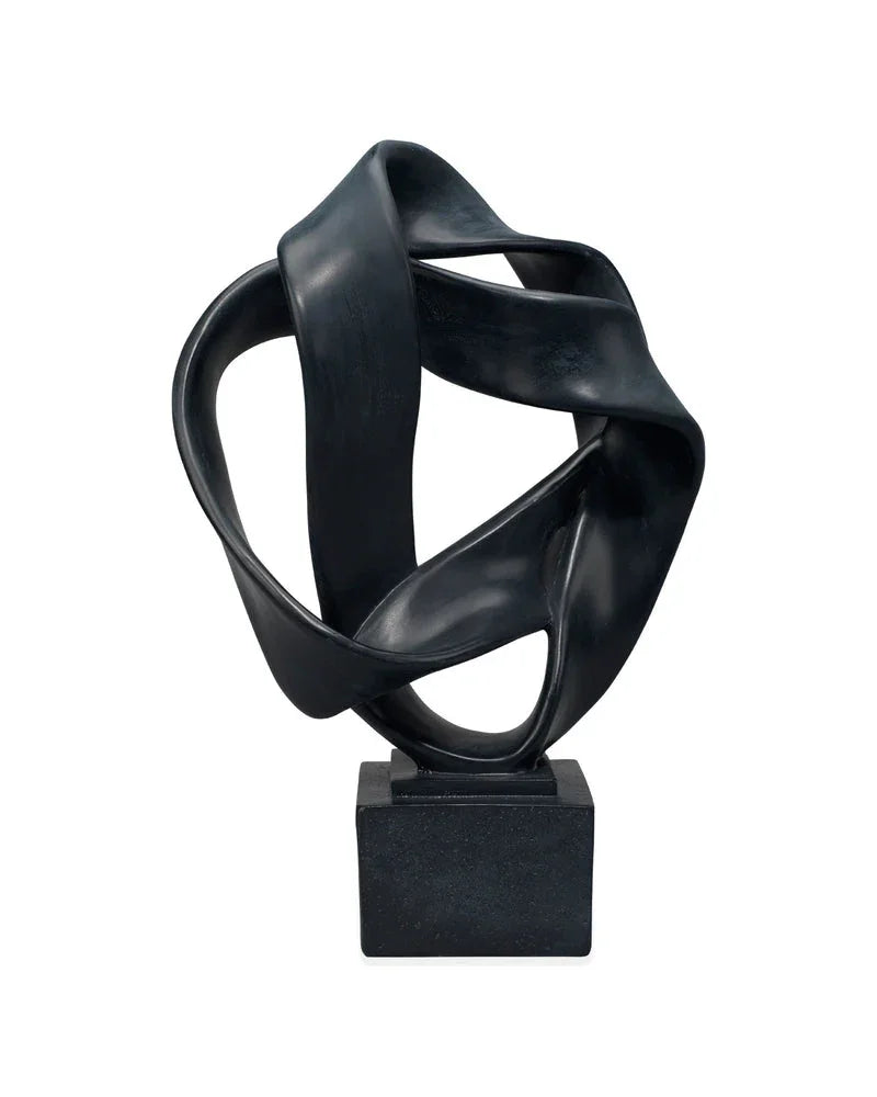 Intertwined Object on Stand - AmericanHomeFurniture