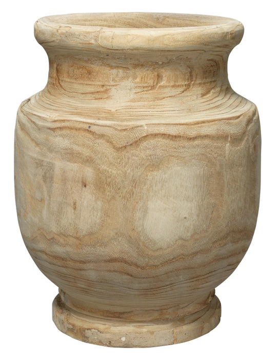 Jamie Young Laguna Wooden Decorative Vase VASES, JARS, + BOTTLES